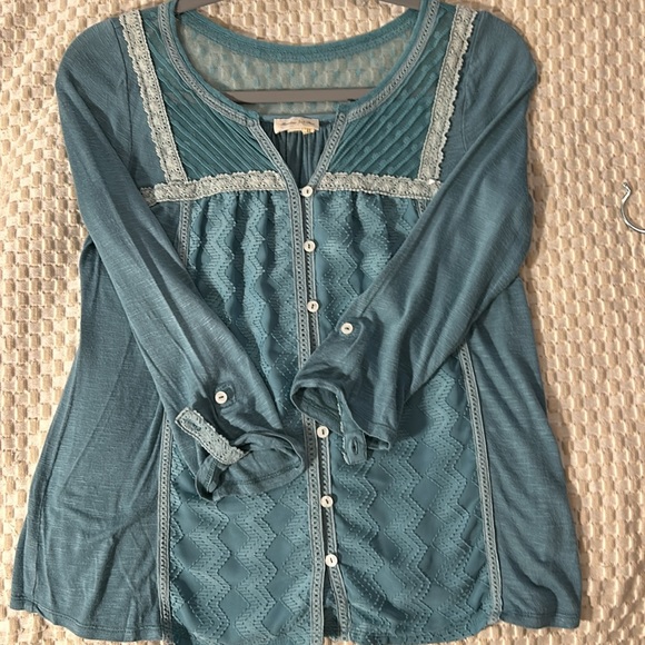 Anthropologie meadow rue blouse xsp - Picture 7 of 7